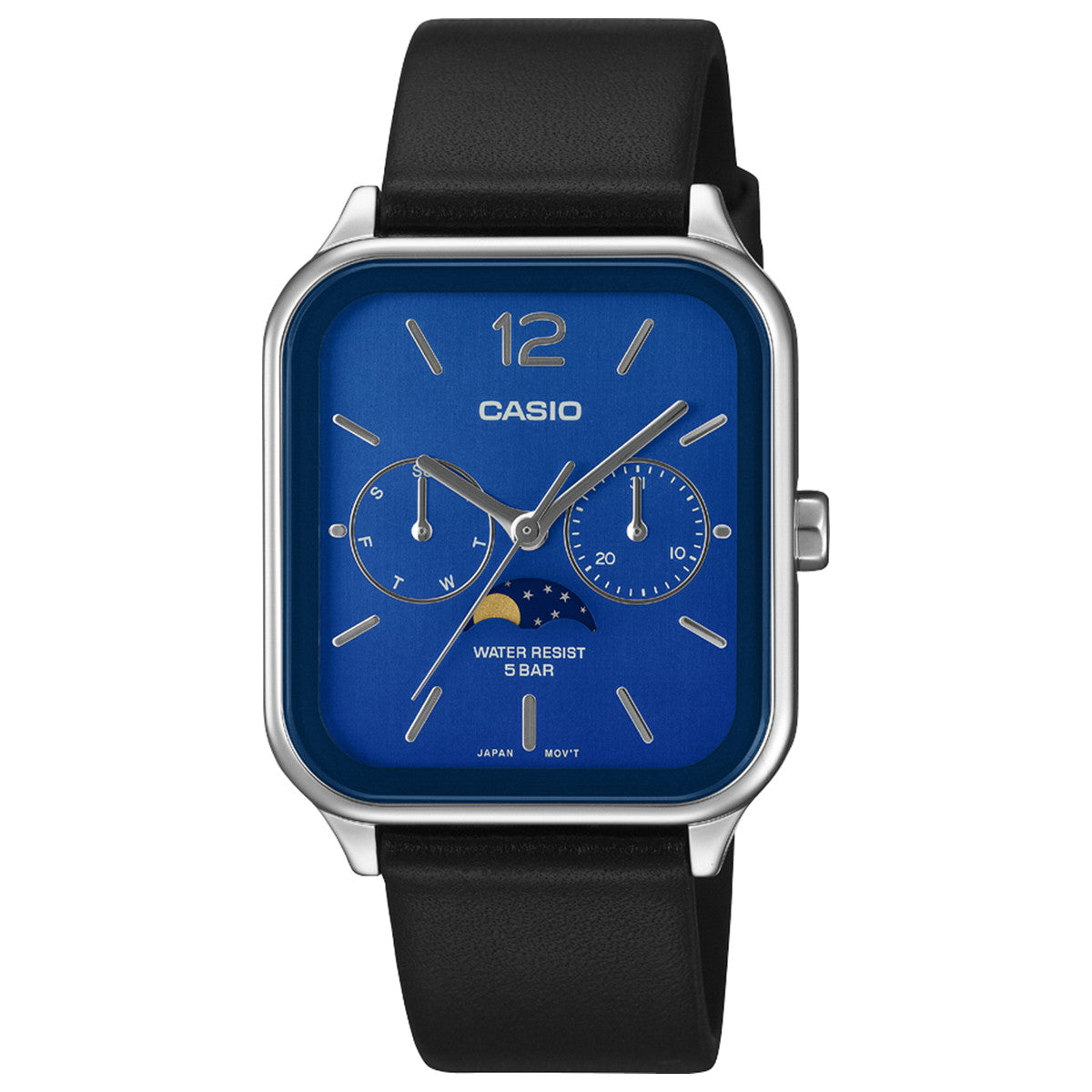 カシオ コレクション CASIO Collection アナログ 腕時計 MTP-M305L-2AJF ブルー ムーンフェイズ【2025 新作】