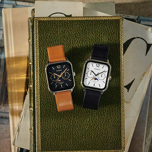 カシオ コレクション CASIO Collection アナログ 腕時計 MTP-M305L-7AJF ホワイト ムーンフェイズ【2025 新作】