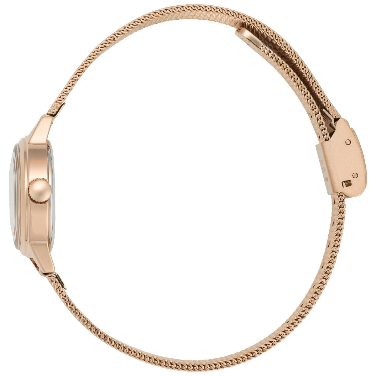 マトウ MATOW 腕時計 レディース Tsuki Collection 清月 せいげつ ラウンド ローズゴールド ホワイト メッシュ MW005006【2025 新作】