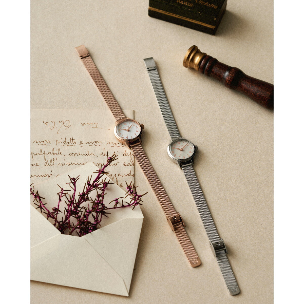 マトウ MATOW 腕時計 レディース Tsuki Collection 清月 せいげつ ラウンド シルバー ホワイト メッシュ MW005007【2025 新作】