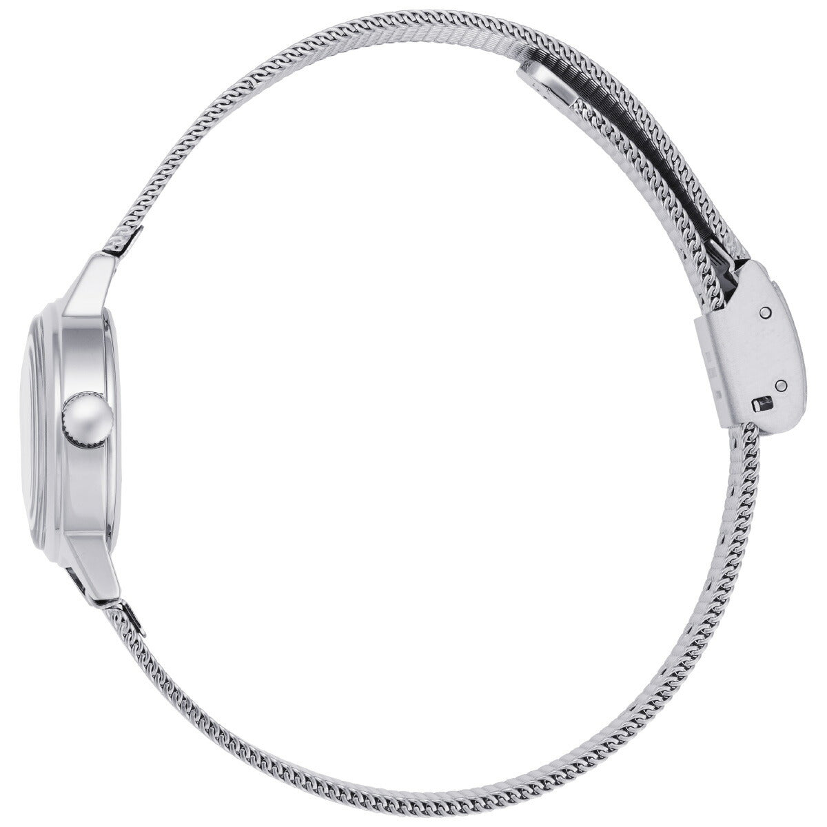 マトウ MATOW 腕時計 レディース Tsuki Collection 清月 せいげつ ラウンド シルバー ホワイト メッシュ MW005007【2025 新作】