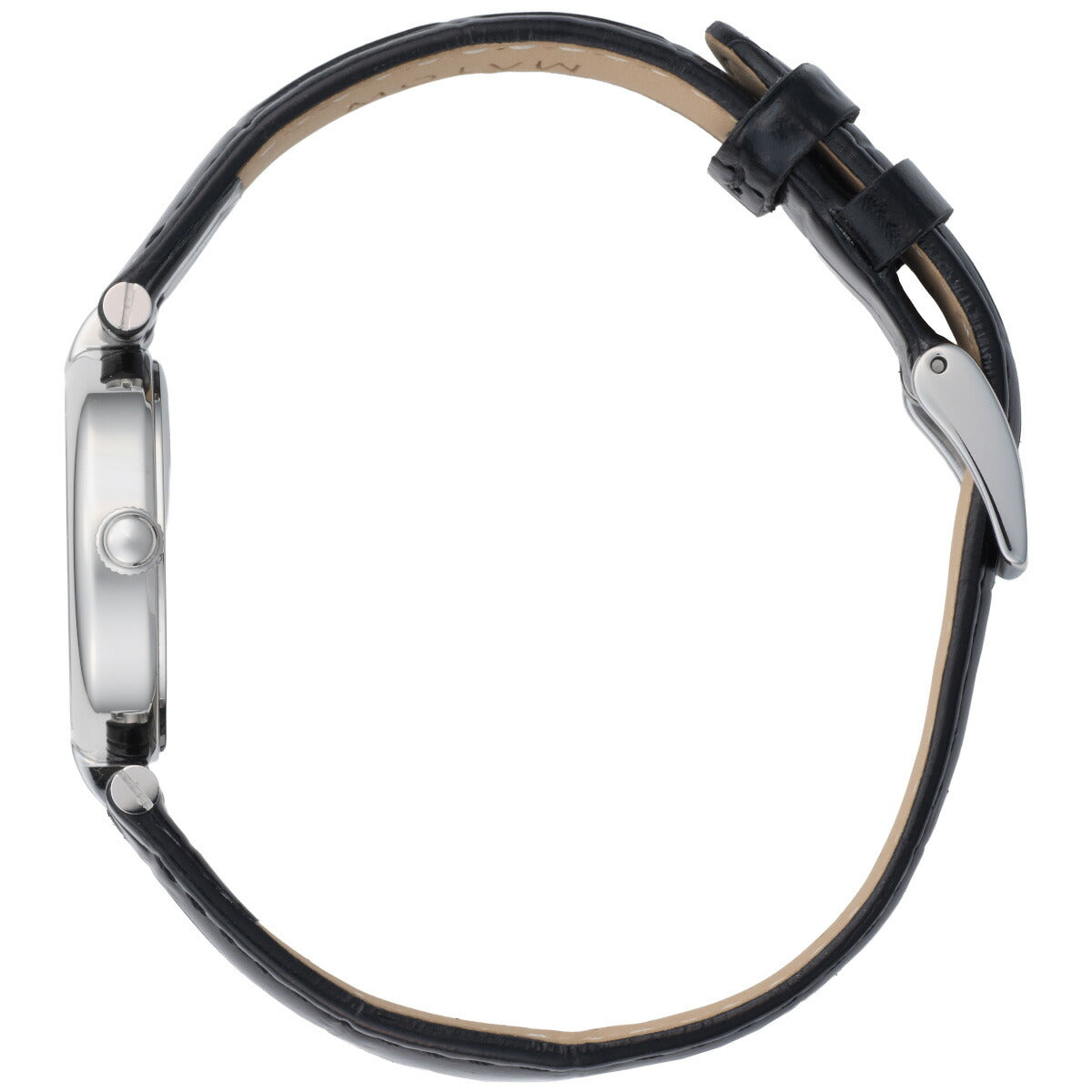 マトウ MATOW 腕時計 レディース Aura アウラ ラウンドシルバー ブラックレザー MW008001【2026 新作】