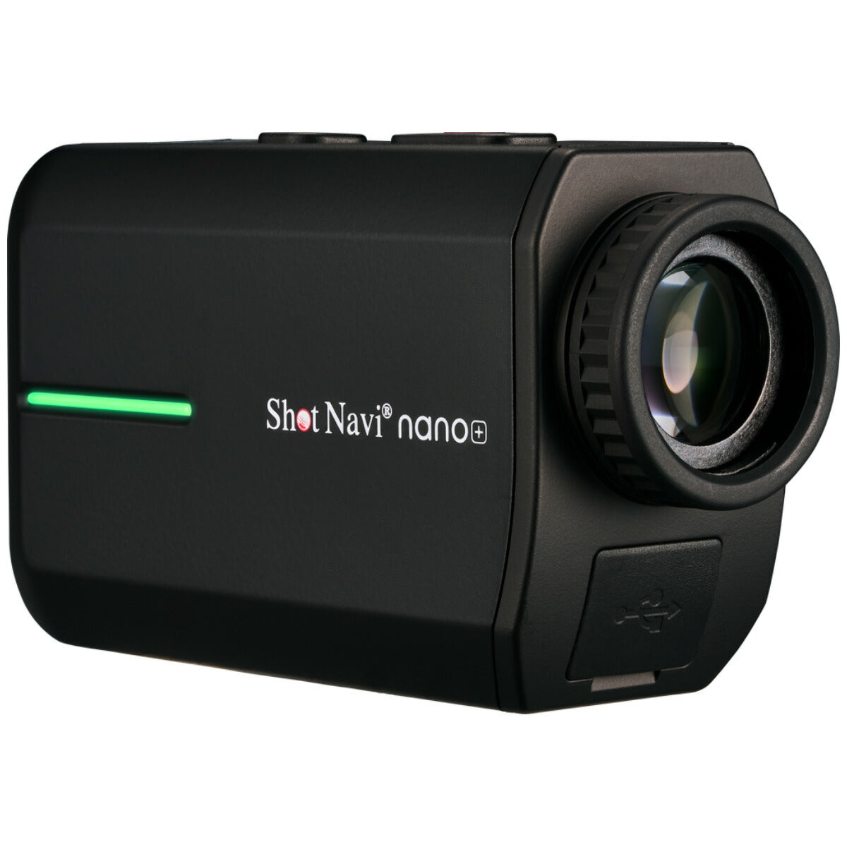 ショットナビ Shot Navi Laser Sniper nano Plus レーザースナイパー ナノ プラス ゴルフ レーザー 距離測定器 距離計測器 ブラック