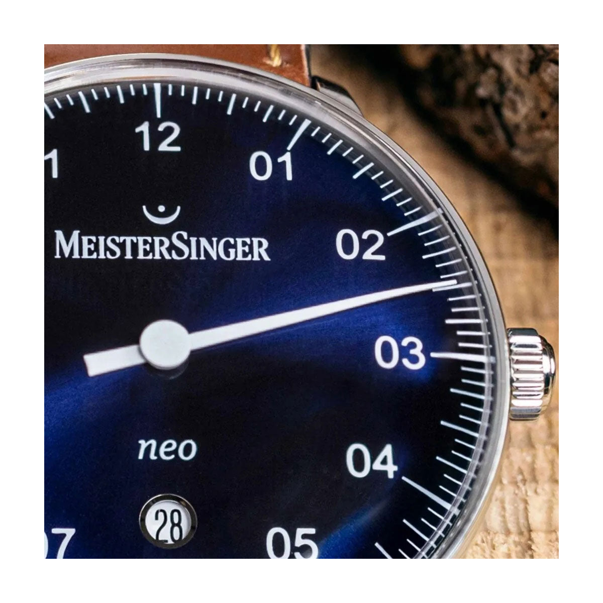 マイスタージンガー MeisterSinger ネオ サンバーストブルー 36mm Neo Sunburst Blue 自動巻き 腕時計 メンズ レディース NES908