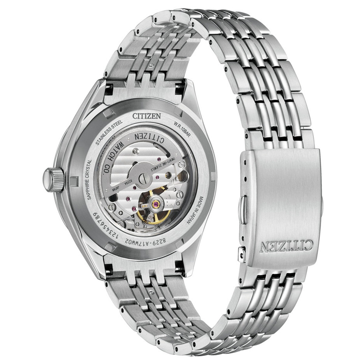 シチズンコレクション CITIZEN COLLECTION 自動巻き オープンハート 金碧珠 限定モデル 腕時計 ペアモデル メンズ レディース NH9111-54L PC1010-52L【2025 新作】