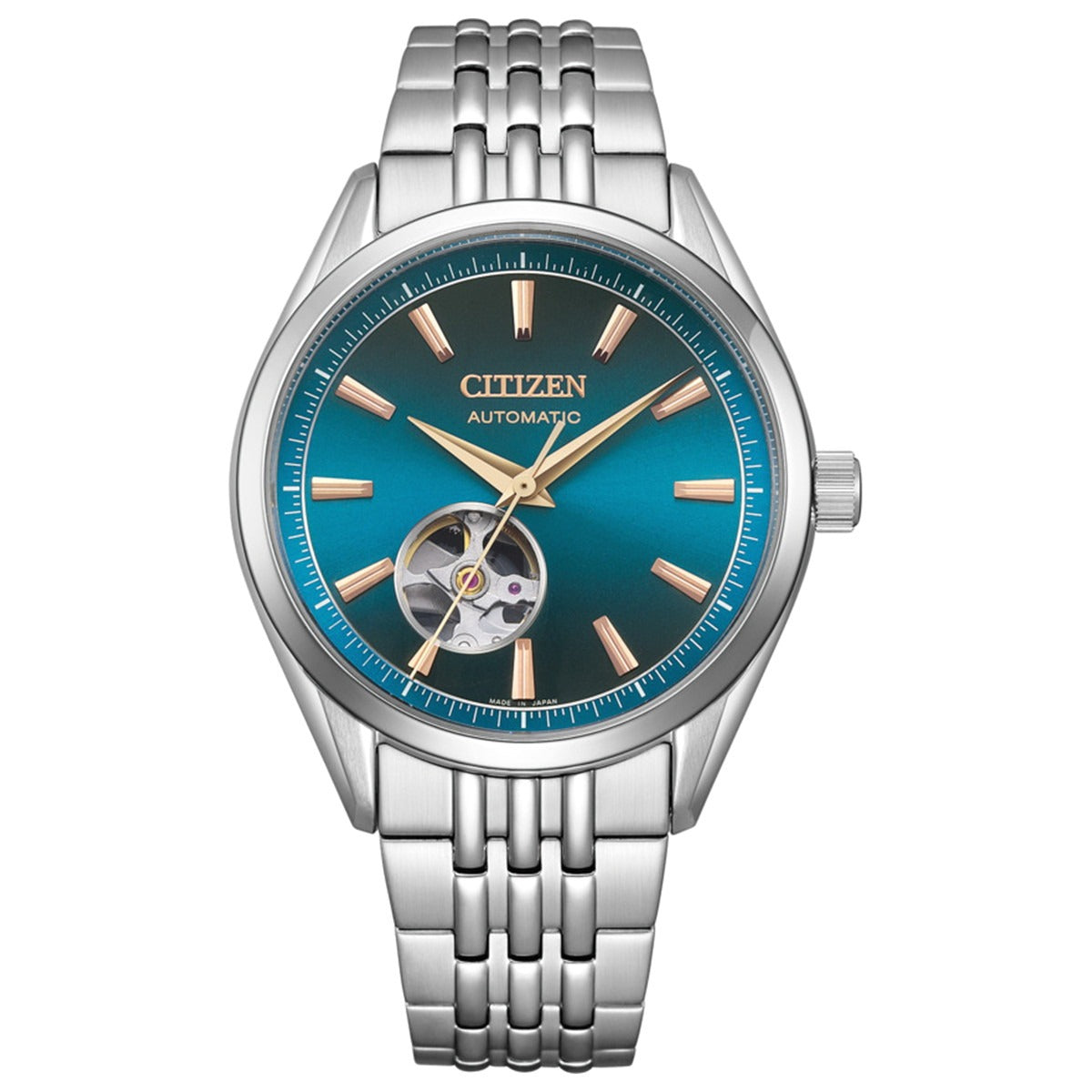 シチズンコレクション CITIZEN COLLECTION メカニカル 自動巻き 機械式 オープンハート 金碧珠 限定モデル 腕時計 メンズ NH9111-54L