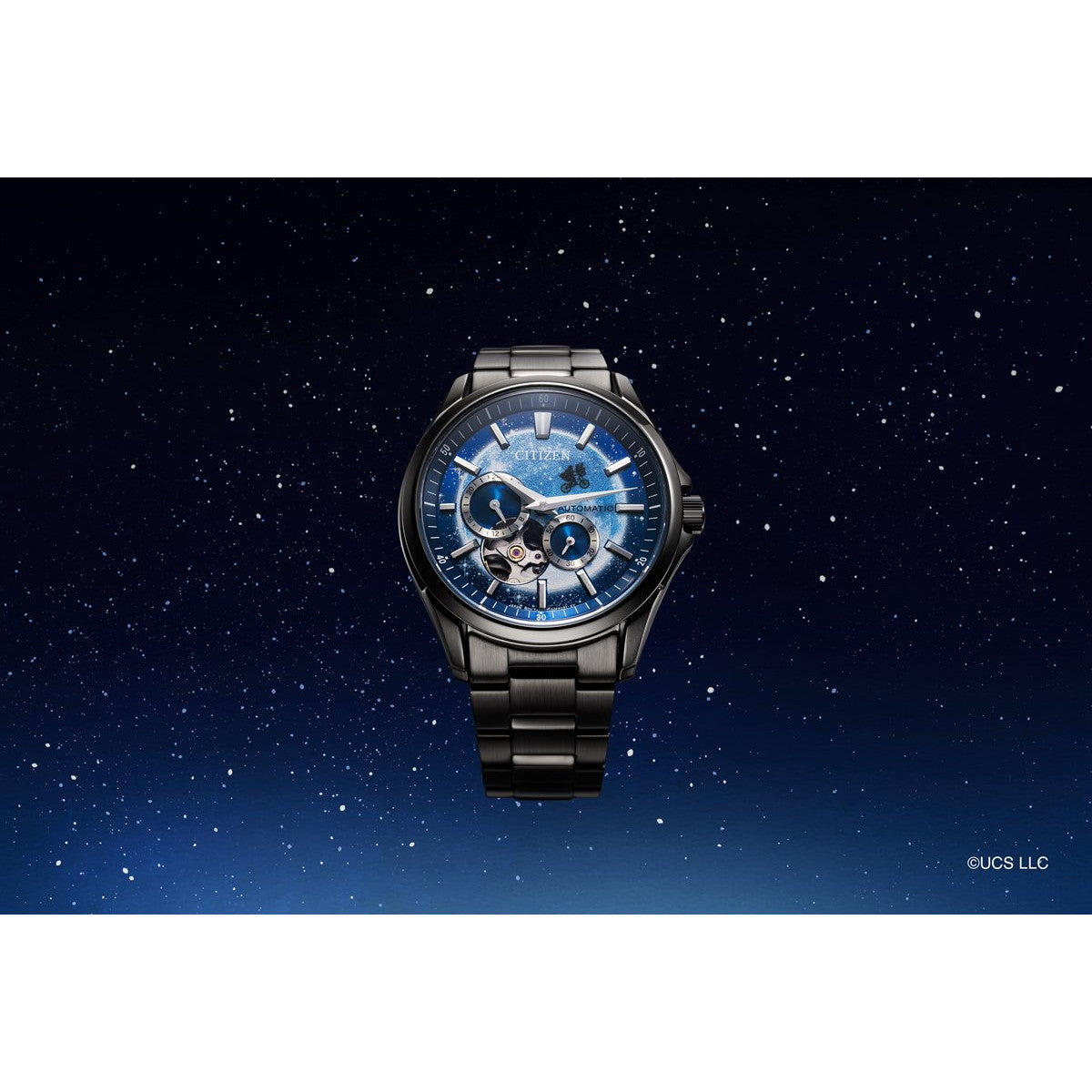 シチズンコレクション CITIZEN COLLECTION メカニカル 自動巻き 機械式 オープンハート UNIVERSAL 限定モデル 腕時計 メンズ NH9144-55L 『E.T.』【2025 新作】