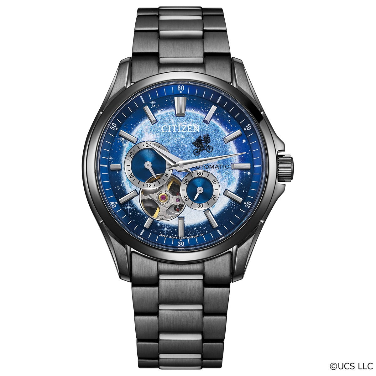 シチズンコレクション CITIZEN COLLECTION メカニカル 自動巻き 機械式 オープンハート UNIVERSAL 限定モデル 腕時計 メンズ NH9144-55L 『E.T.』
