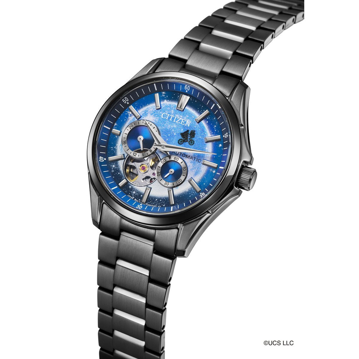 シチズンコレクション CITIZEN COLLECTION メカニカル 自動巻き 機械式 オープンハート UNIVERSAL 限定モデル 腕時計 メンズ NH9144-55L 『E.T.』【2025 新作】