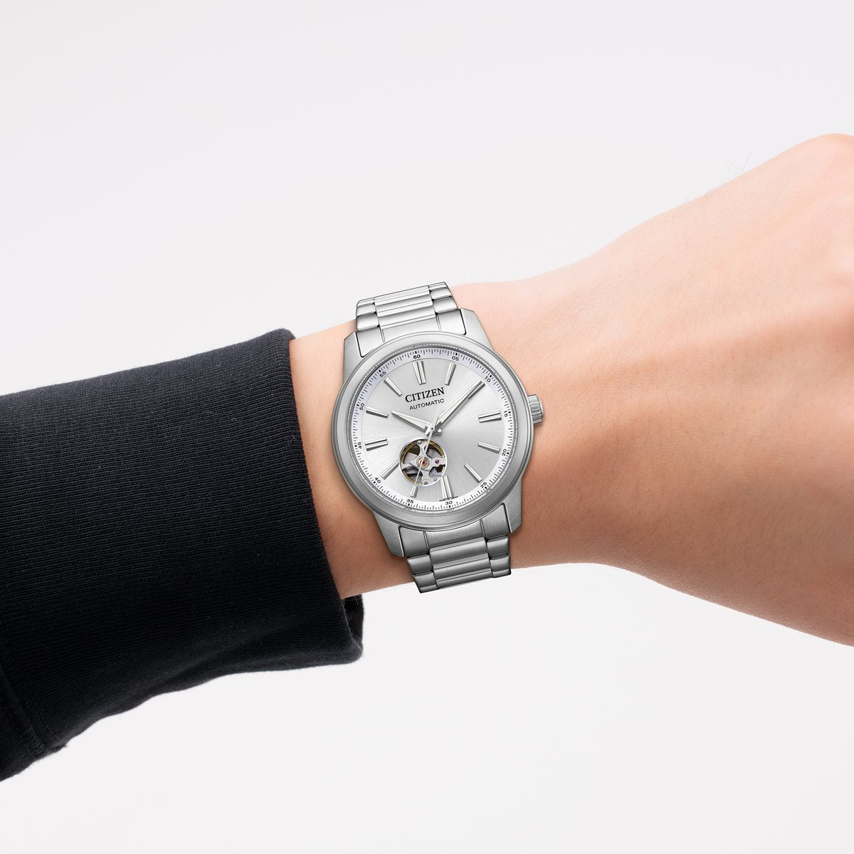 シチズンコレクション CITIZEN COLLECTION メカニカル 自動巻き 機械式 オープンハート 腕時計 メンズ NH9150-52A【2026 新作】