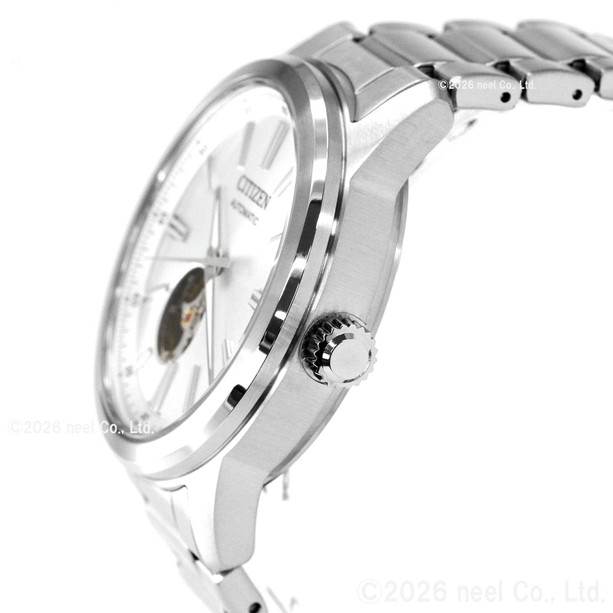 シチズンコレクション CITIZEN COLLECTION メカニカル 自動巻き 機械式 オープンハート 腕時計 メンズ NH9150-52A【2026 新作】