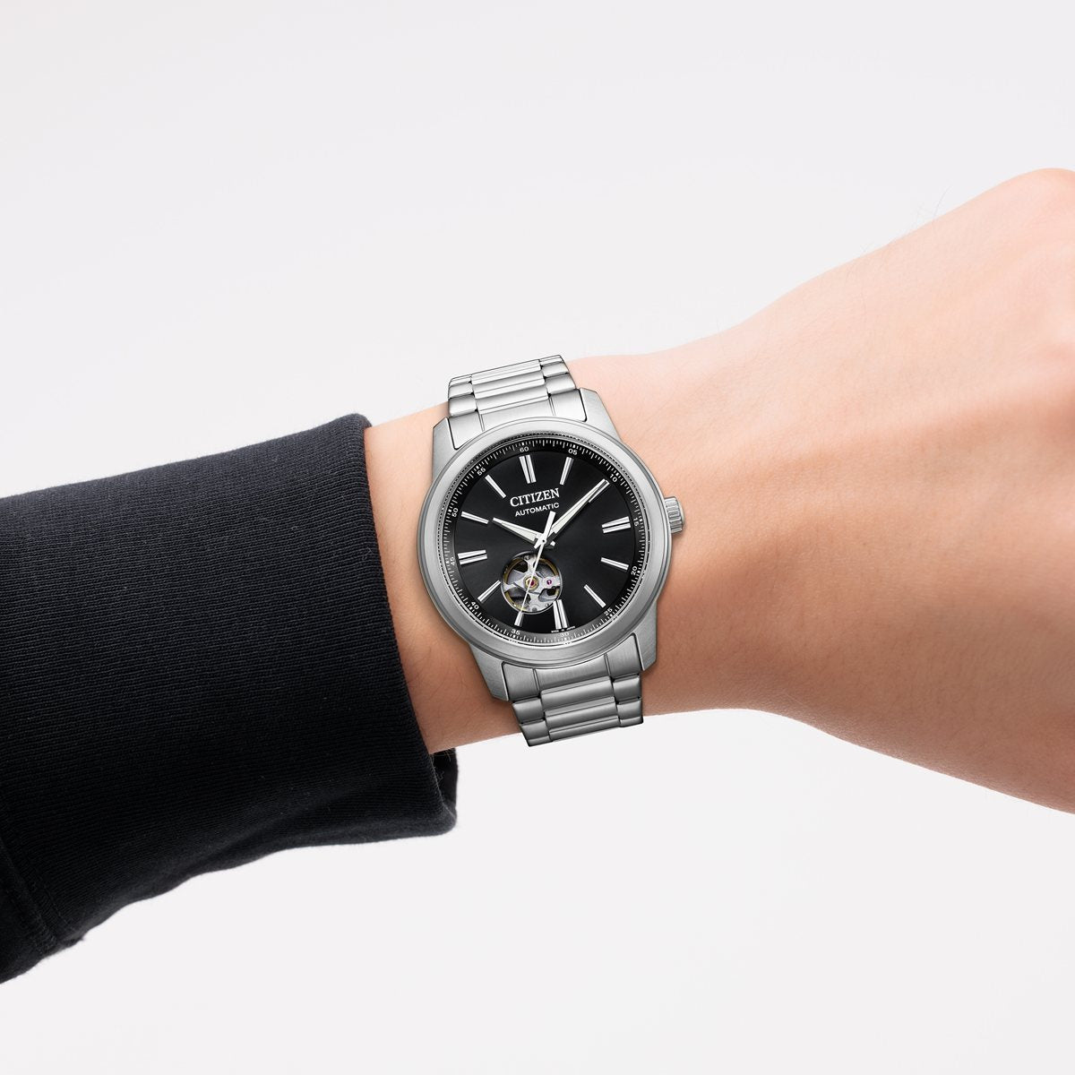 シチズンコレクション CITIZEN COLLECTION メカニカル 自動巻き 機械式 オープンハート 腕時計 メンズ NH9150-52E【2026 新作】