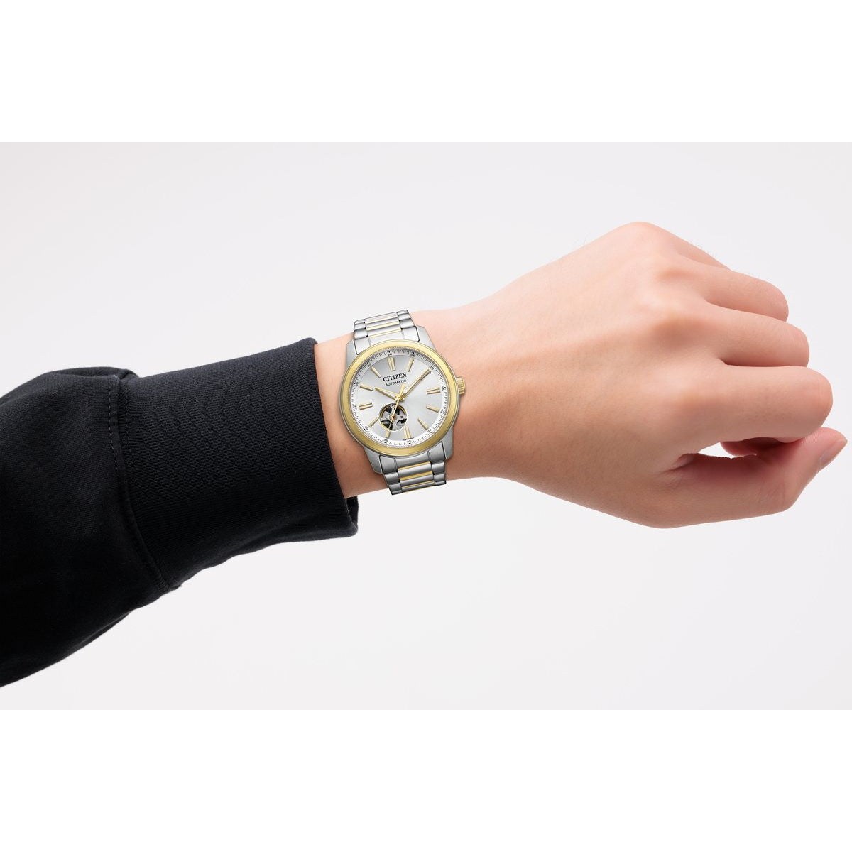 シチズンコレクション CITIZEN COLLECTION メカニカル 自動巻き 機械式 オープンハート 腕時計 メンズ NH9154-51A【2026 新作】