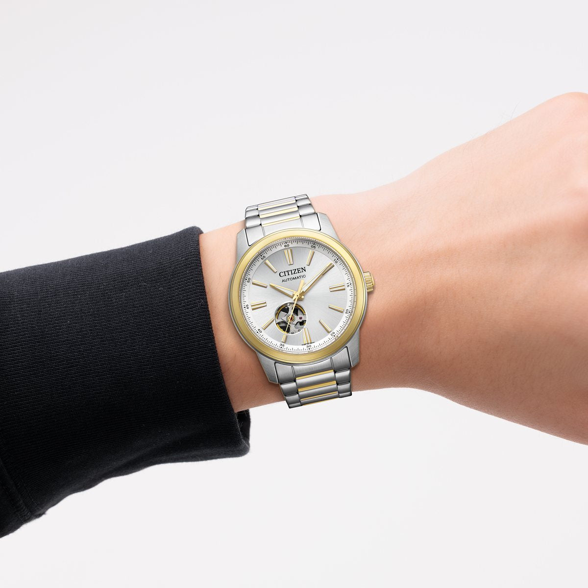 シチズンコレクション CITIZEN COLLECTION メカニカル 自動巻き 機械式 オープンハート 腕時計 メンズ NH9154-51A【2026 新作】
