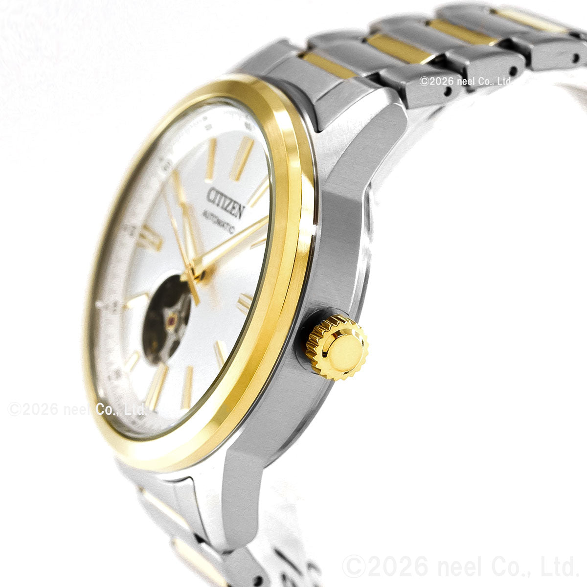 シチズンコレクション CITIZEN COLLECTION メカニカル 自動巻き 機械式 オープンハート 腕時計 メンズ NH9154-51A【2026 新作】