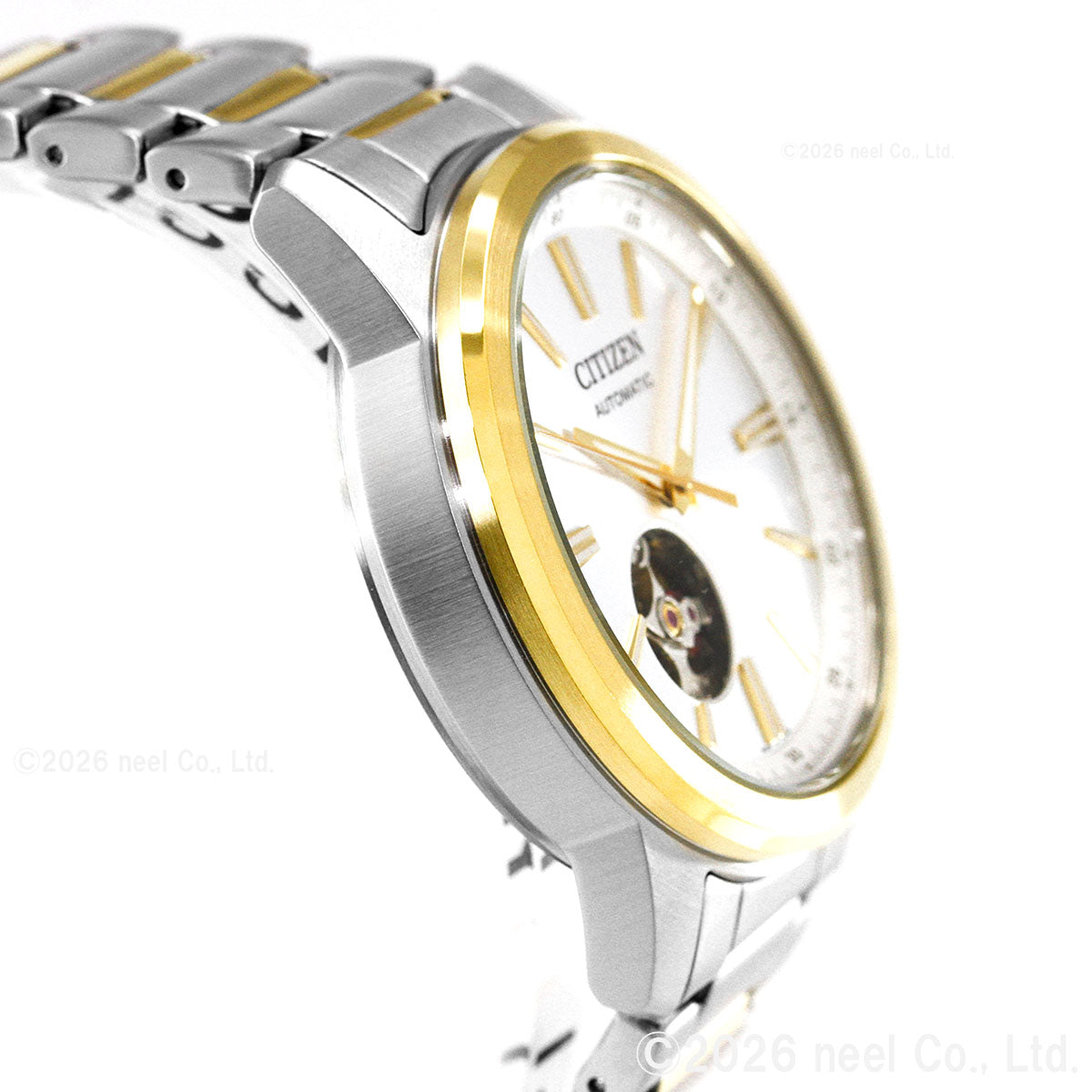 シチズンコレクション CITIZEN COLLECTION メカニカル 自動巻き 機械式 オープンハート 腕時計 メンズ NH9154-51A【2026 新作】