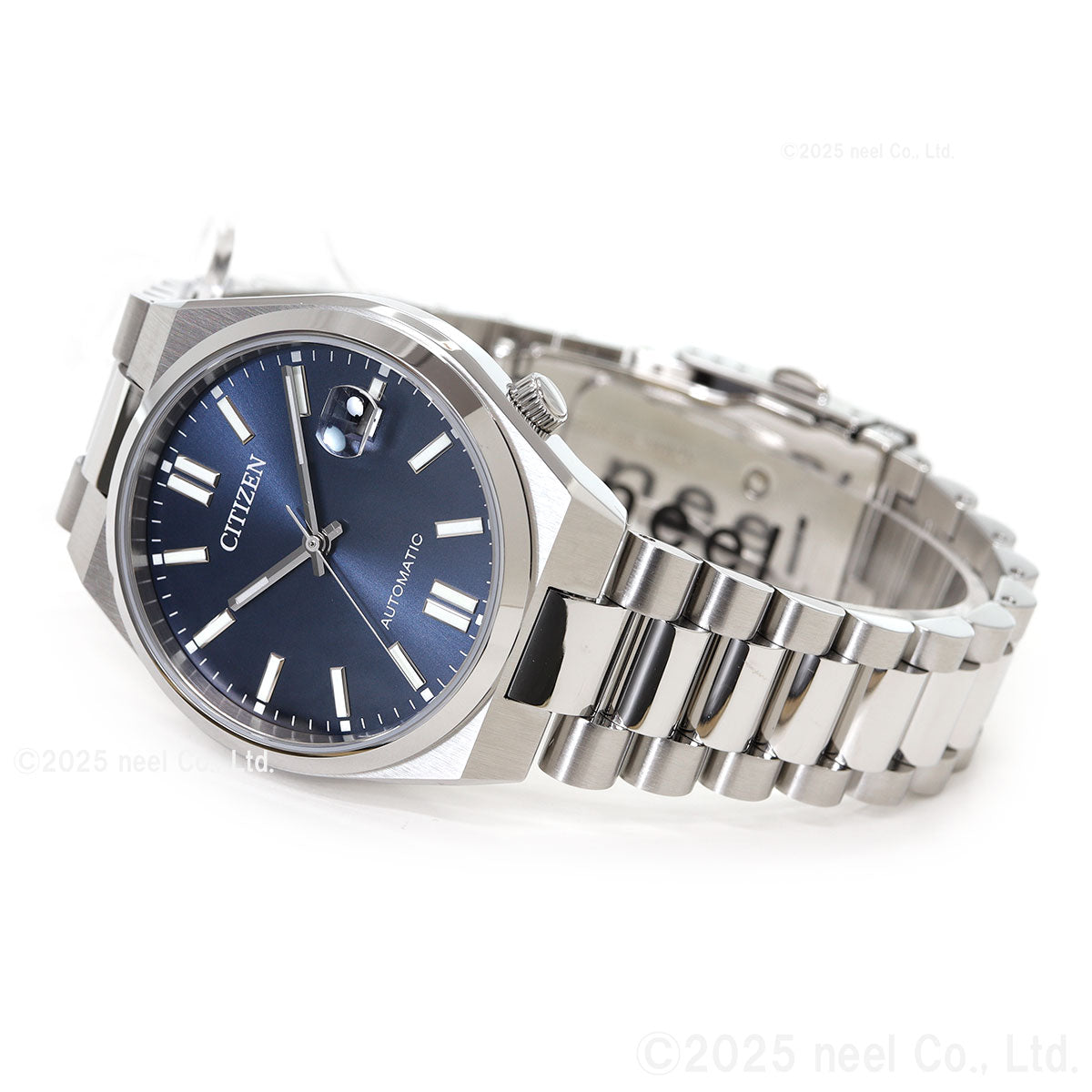 シチズンコレクション CITIZEN COLLECTION メカニカル 自動巻き 機械式 腕時計 メンズ レディース NJ0200-50M TSUYOSA 37mm グレーブルー【2025 新作】