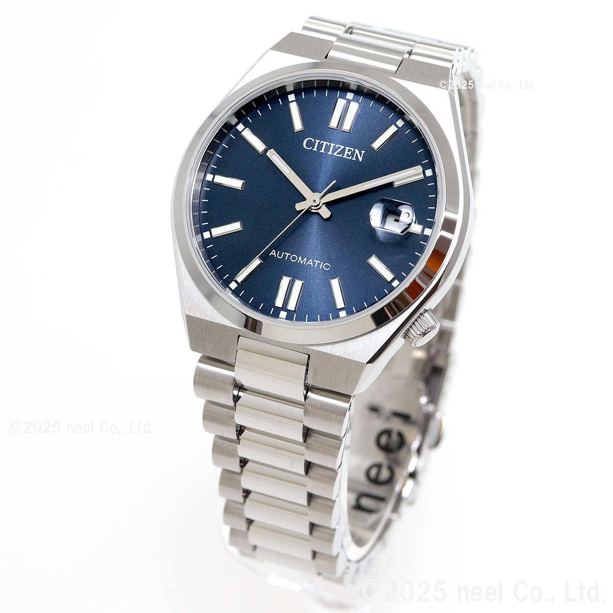 シチズンコレクション CITIZEN COLLECTION メカニカル 自動巻き 機械式 腕時計 メンズ レディース NJ0200-50M TSUYOSA 37mm グレーブルー【2025 新作】