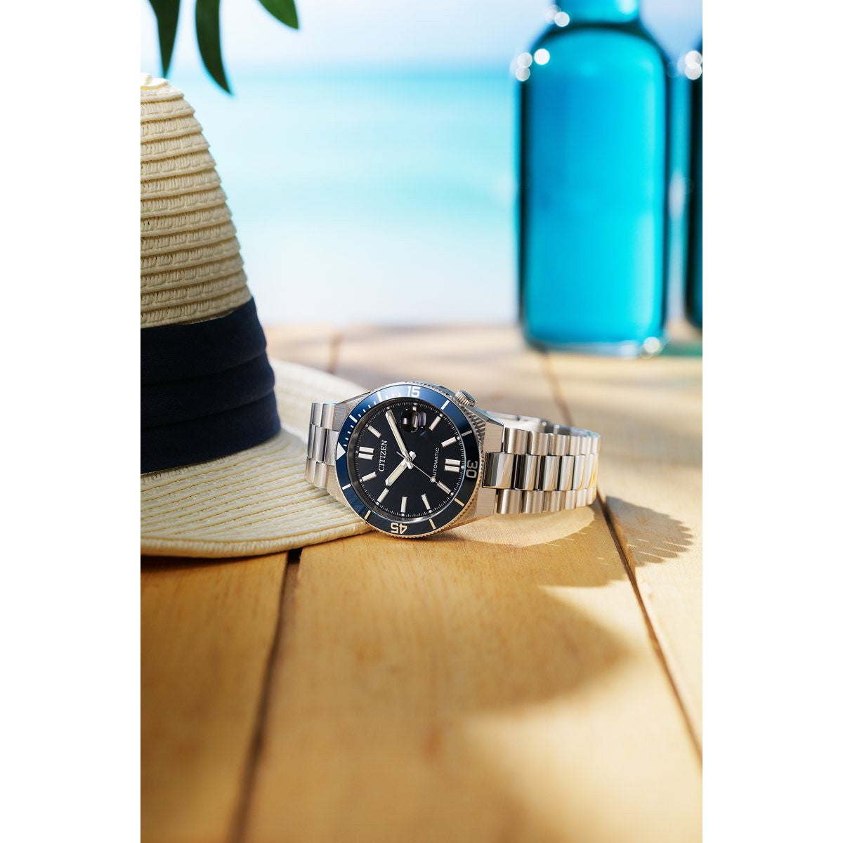 シチズンコレクション CITIZEN COLLECTION メカニカル 自動巻き 機械式 腕時計 メンズ NJ0230-59L TSUYOSA Shore ネイビーブルー【2026 新作】