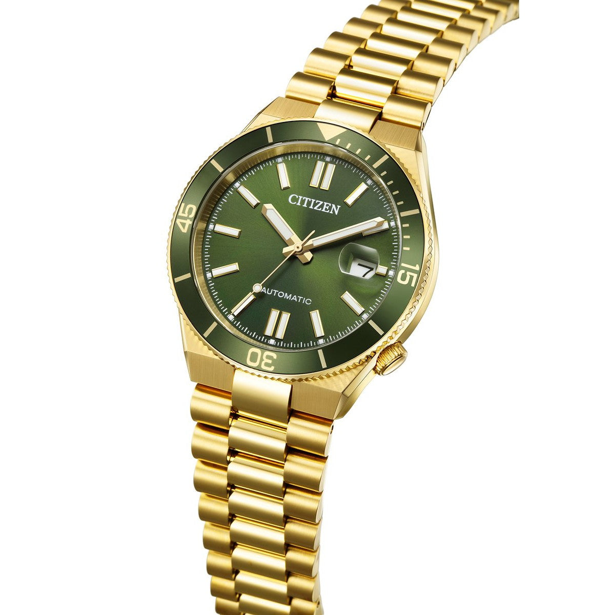 シチズンコレクション CITIZEN COLLECTION メカニカル 自動巻き 機械式 腕時計 メンズ NJ0232-53X TSUYOSA Shore モスグリーン【2026 新作】