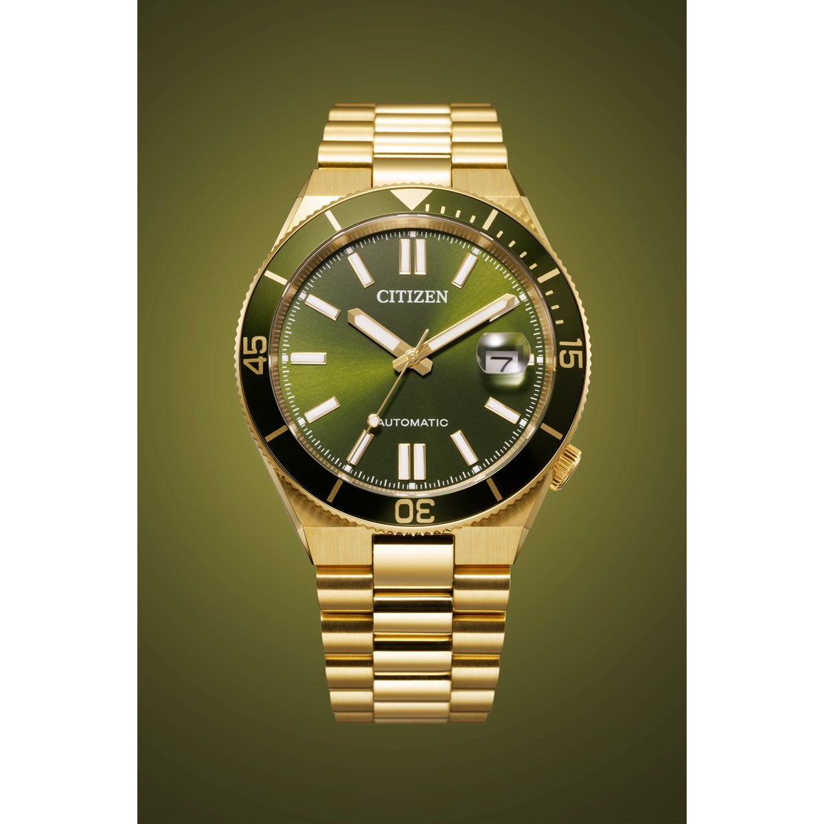 シチズンコレクション CITIZEN COLLECTION メカニカル 自動巻き 機械式 腕時計 メンズ NJ0232-53X TSUYOSA Shore モスグリーン【2026 新作】