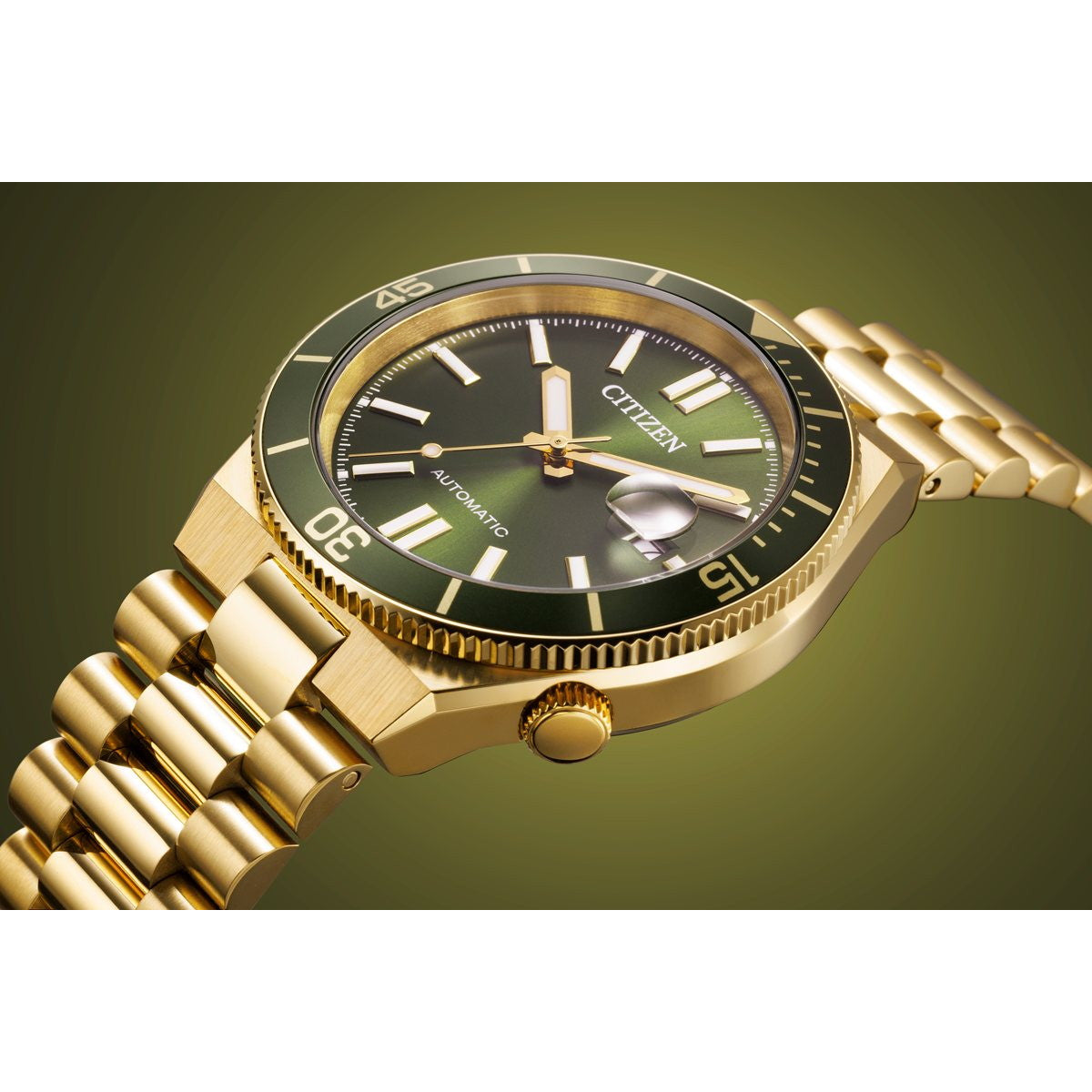 シチズンコレクション CITIZEN COLLECTION メカニカル 自動巻き 機械式 腕時計 メンズ NJ0232-53X TSUYOSA Shore モスグリーン【2026 新作】