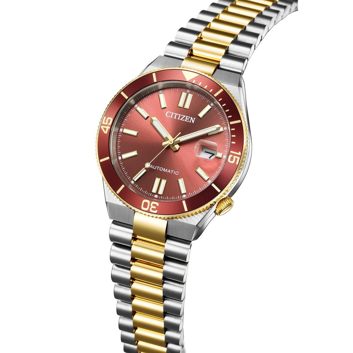 シチズンコレクション CITIZEN COLLECTION メカニカル 自動巻き 機械式 腕時計 メンズ NJ0234-58X TSUYOSA Shore コーラルレッド【2026 新作】