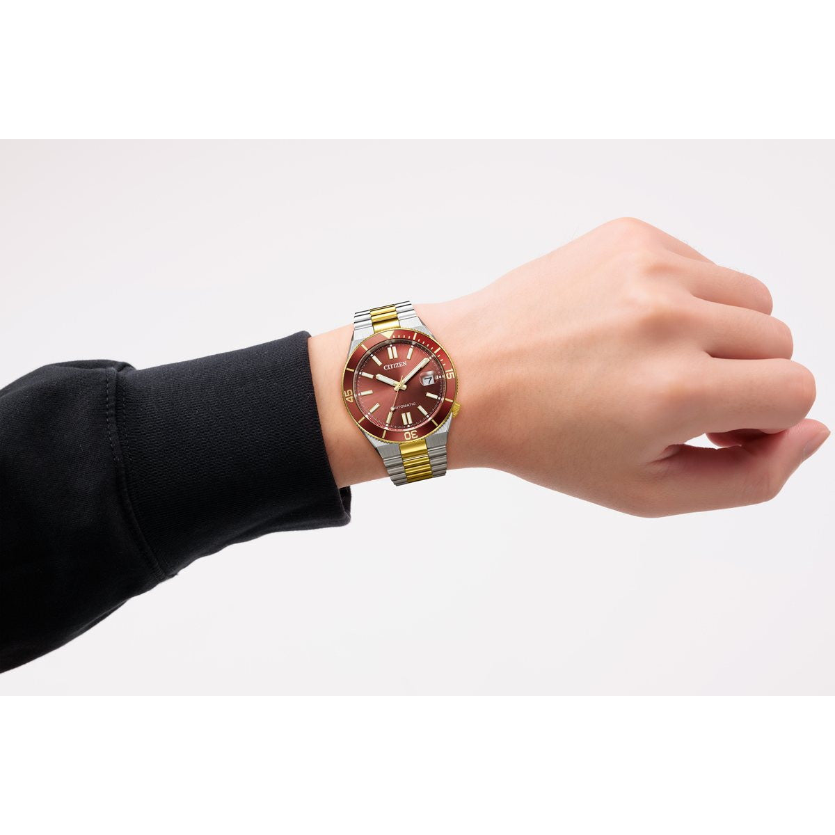 シチズンコレクション CITIZEN COLLECTION メカニカル 自動巻き 機械式 腕時計 メンズ NJ0234-58X TSUYOSA Shore コーラルレッド【2026 新作】