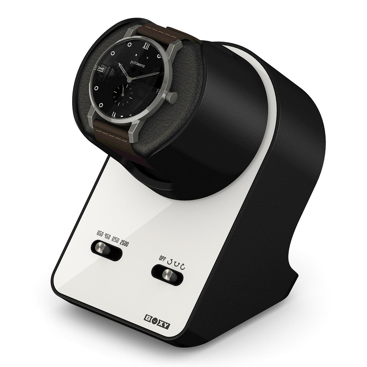 ボクシーデザイン BOXY Design ウォッチワインダー ワインディングマシーン BLDC WINDER Night Stand 1本巻き ホワイト NS-BLDC-WH