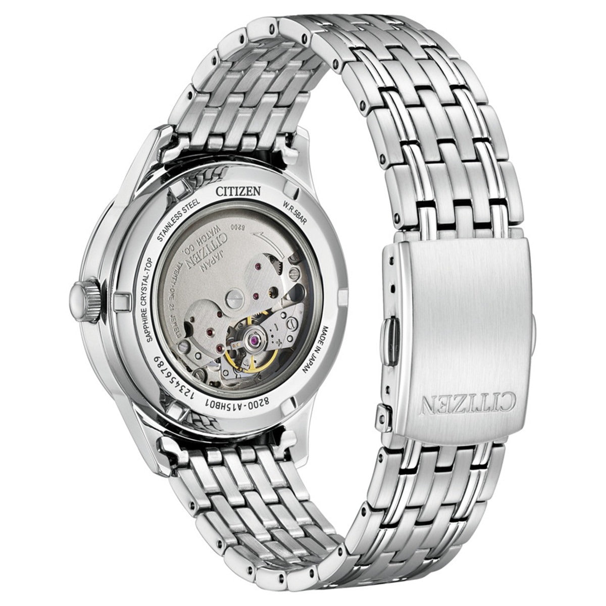 シチズンコレクション CITIZEN COLLECTION メカニカル 自動巻き 機械式 オープンハート 金碧珠 限定モデル 腕時計 メンズ NY4050-71L