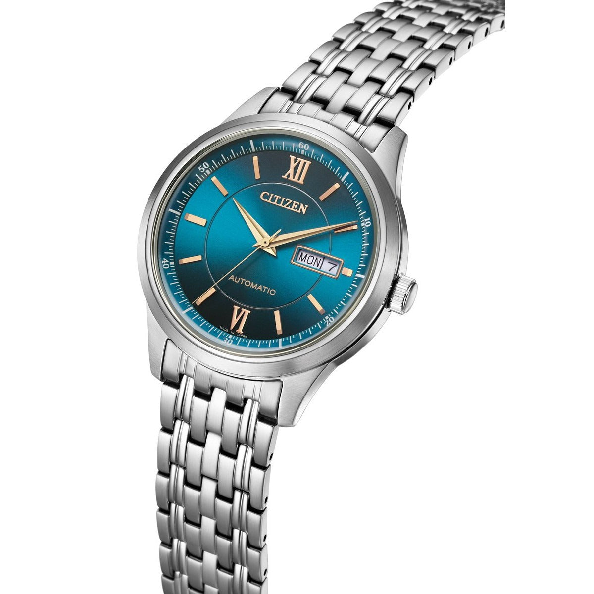 シチズンコレクション CITIZEN COLLECTION メカニカル 自動巻き 機械式 オープンハート 金碧珠 限定モデル 腕時計 メンズ NY4050-71L