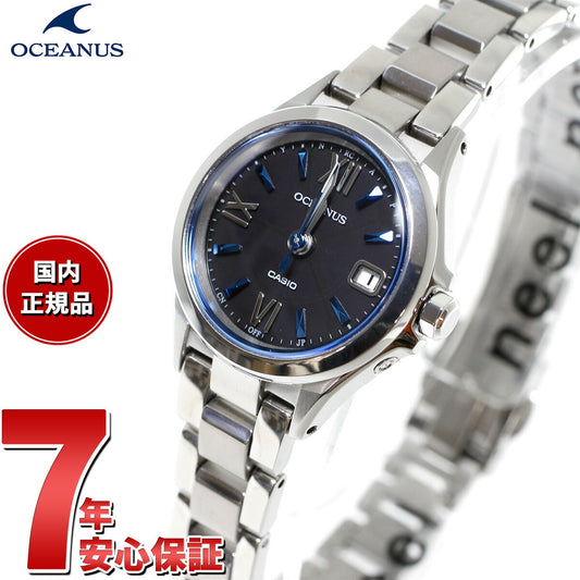 カシオ オシアナス CASIO OCEANUS ソーラー 電波時計 レディース 腕時計 タフソーラー OCW-70J-1AJF