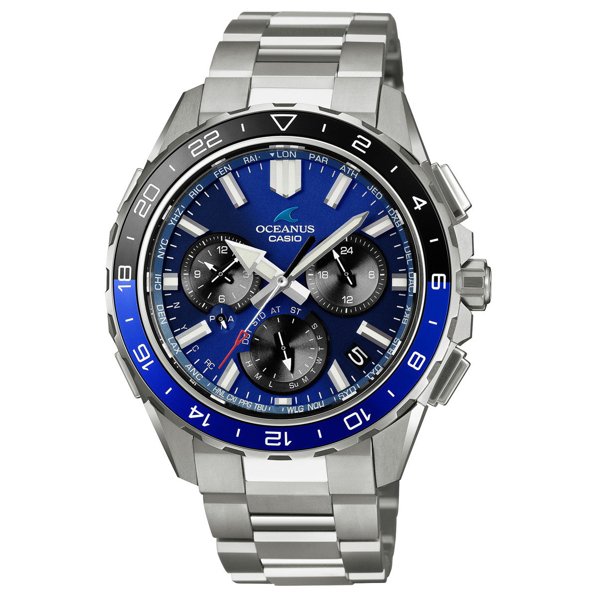 オシアナス CACHALOT カシャロ 電波 ソーラー 腕時計 メンズ OCW-P3000-2AJF タフソーラー CASIO OCEANUS カシオ 日本製 Premium Production Line【2026 新作】