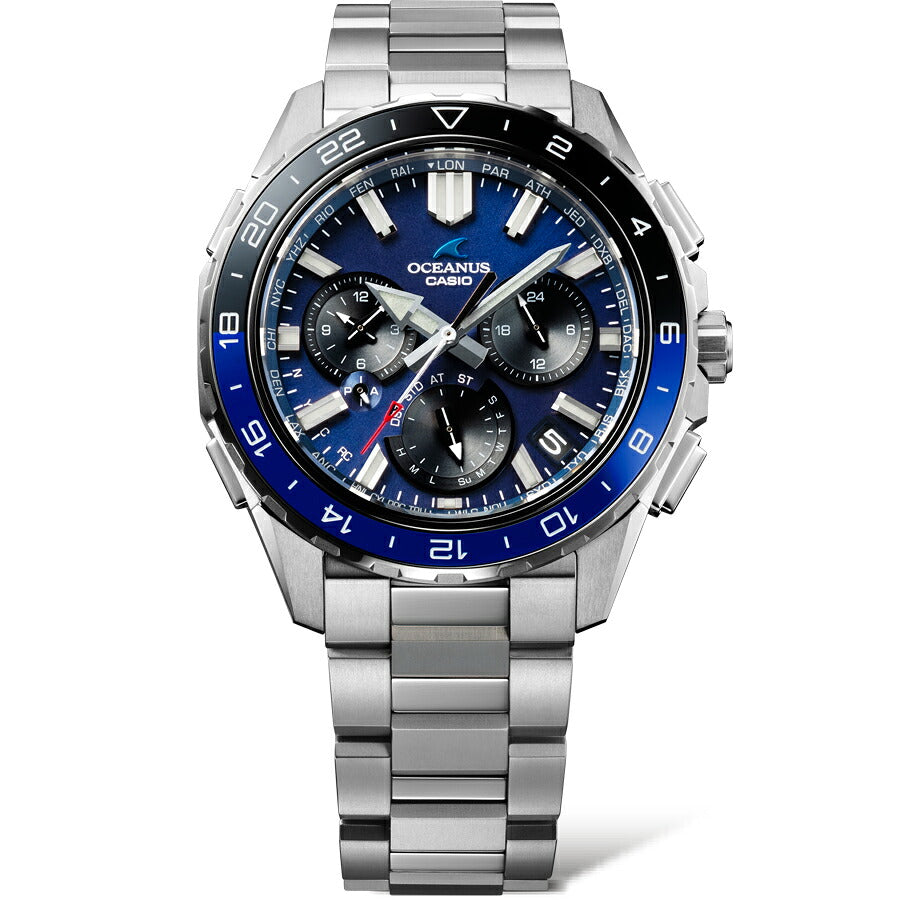 オシアナス CACHALOT カシャロ 電波 ソーラー 腕時計 メンズ OCW-P3000-2AJF タフソーラー CASIO OCEANUS カシオ 日本製 Premium Production Line【2026 新作】