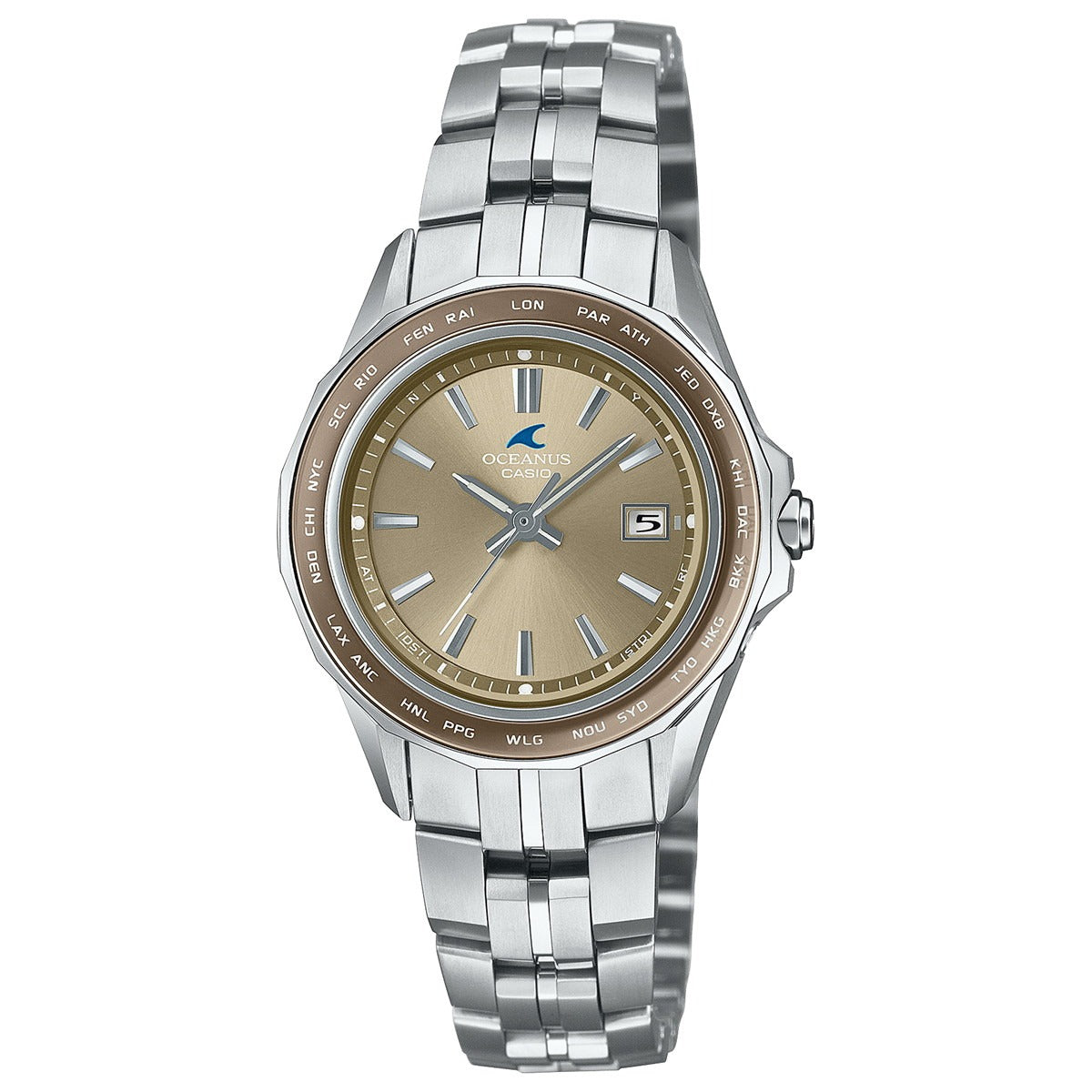 オシアナス Manta マンタ OCW-S40-5AJF レディース 腕時計 電波ソーラー タフソーラー CASIO カシオ 日本製 Premium Production Line【2025 新作】