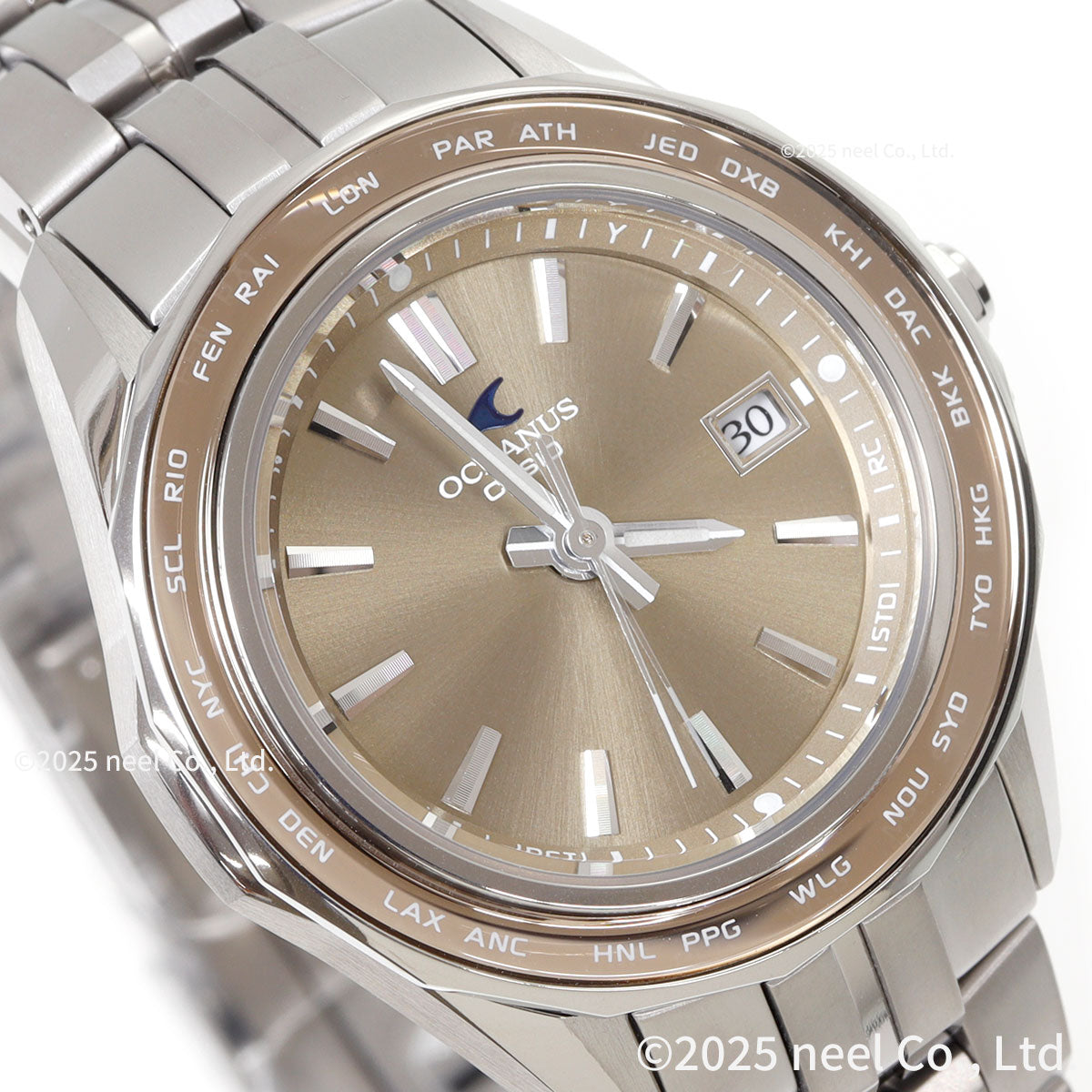 オシアナス Manta マンタ OCW-S40-5AJF レディース 腕時計 電波ソーラー タフソーラー CASIO カシオ 日本製 Premium Production Line【2025 新作】