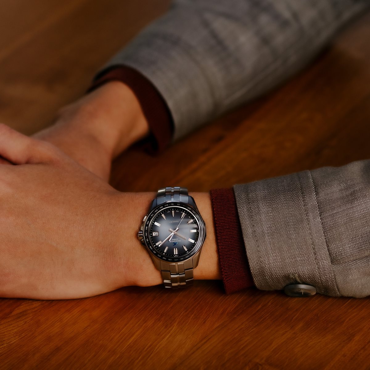 オシアナス Manta マンタ OCW-S400RA-2AJF メンズ 腕時計 電波 ソーラー CASIO OCEANUS カシオ Premium Production Line Retro Tone Collection【2025 新作】