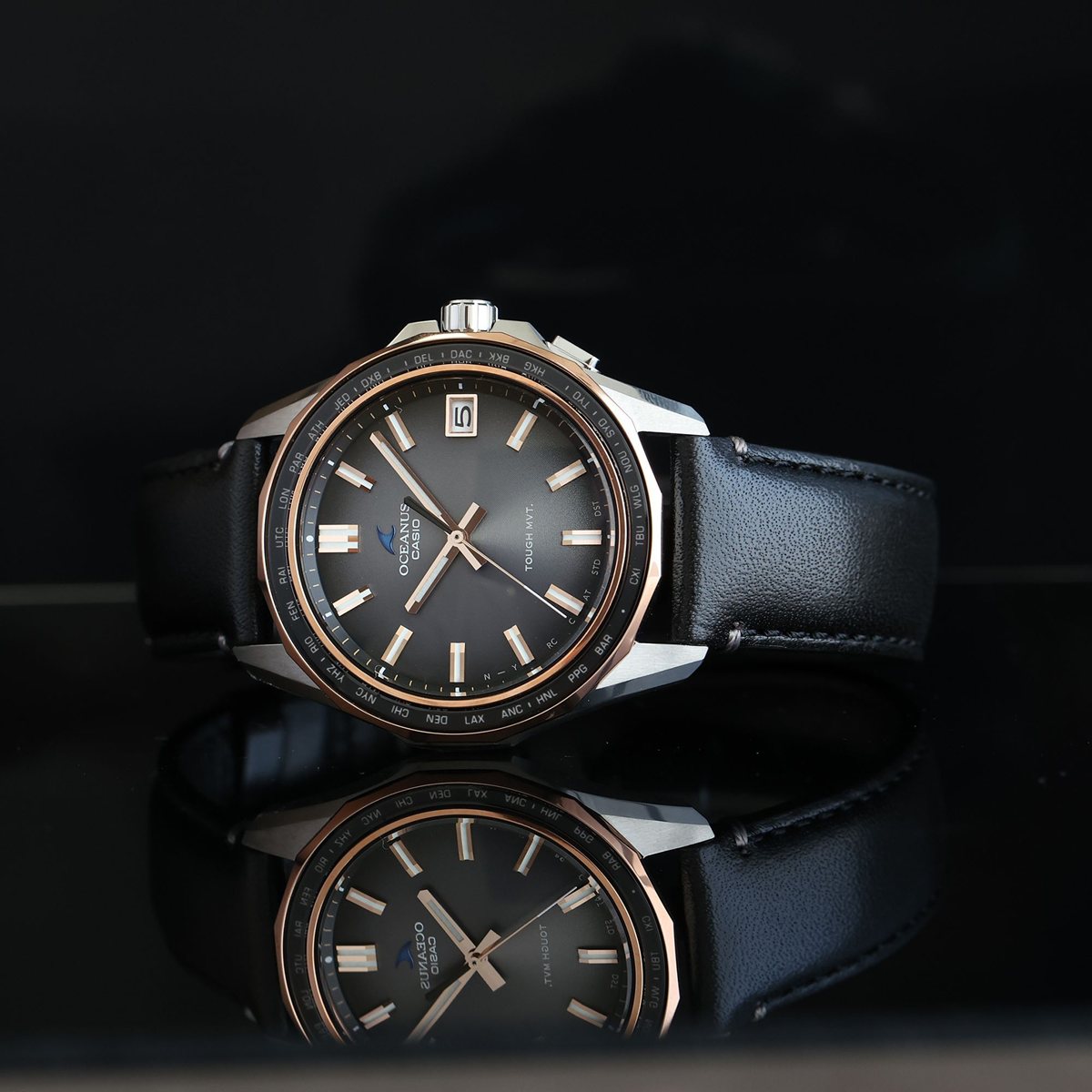 オシアナス Manta マンタ OCW-S400RL-8AJR 腕時計 電波 ソーラー CASIO OCEANUS カシオ 日本製 Premium Production Line Retro Tone Collection【2026 新作】