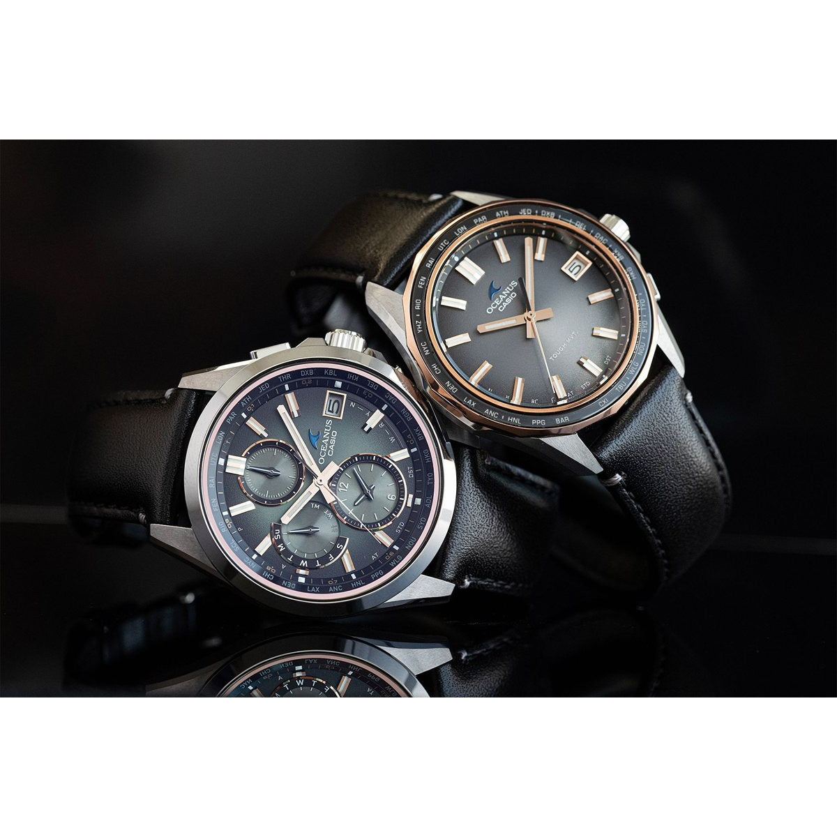 オシアナス Manta マンタ OCW-S400RL-8AJR 腕時計 電波 ソーラー CASIO OCEANUS カシオ 日本製 Premium Production Line Retro Tone Collection【2026 新作】