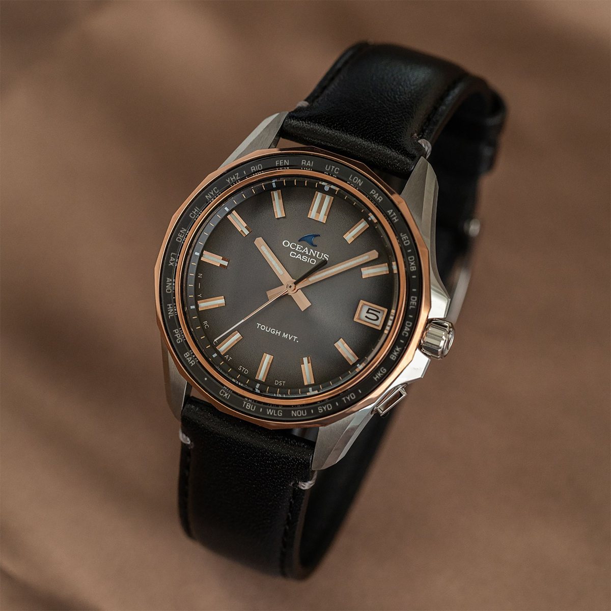 オシアナス Manta マンタ OCW-S400RL-8AJR 腕時計 電波 ソーラー CASIO OCEANUS カシオ 日本製 Premium Production Line Retro Tone Collection【2026 新作】