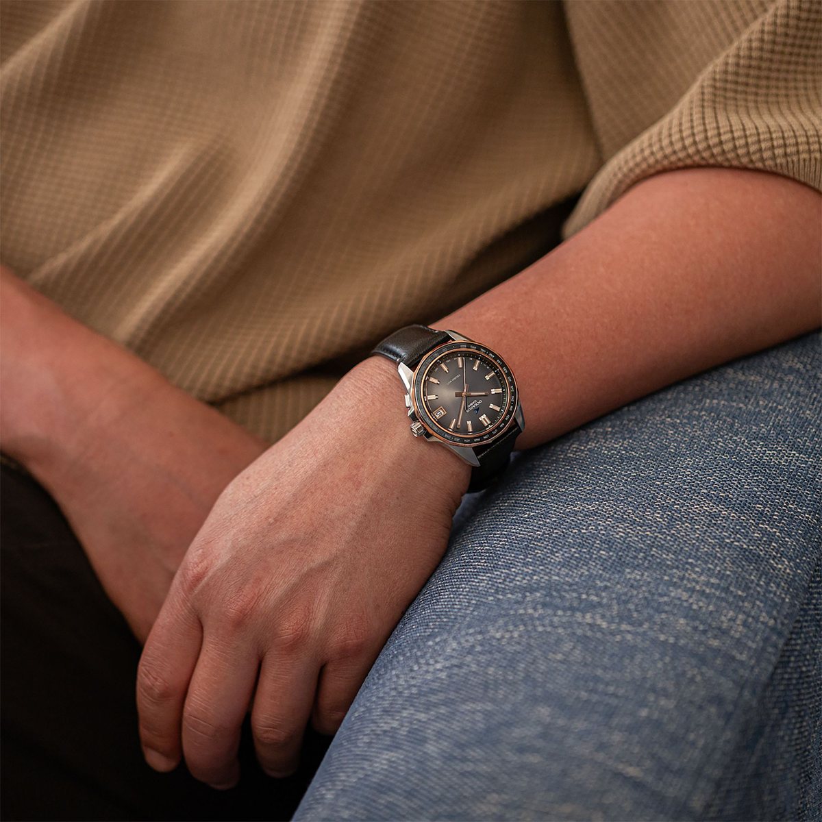 オシアナス Manta マンタ OCW-S400RL-8AJR 腕時計 電波 ソーラー CASIO OCEANUS カシオ 日本製 Premium Production Line Retro Tone Collection【2026 新作】