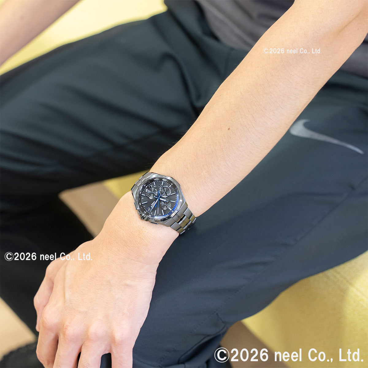 カシオ オシアナス マンタ 電波 ソーラー 腕時計 メンズ タフソーラー CASIO OCEANUS Manta Premium Production Line OCW-S5000B-1AJF