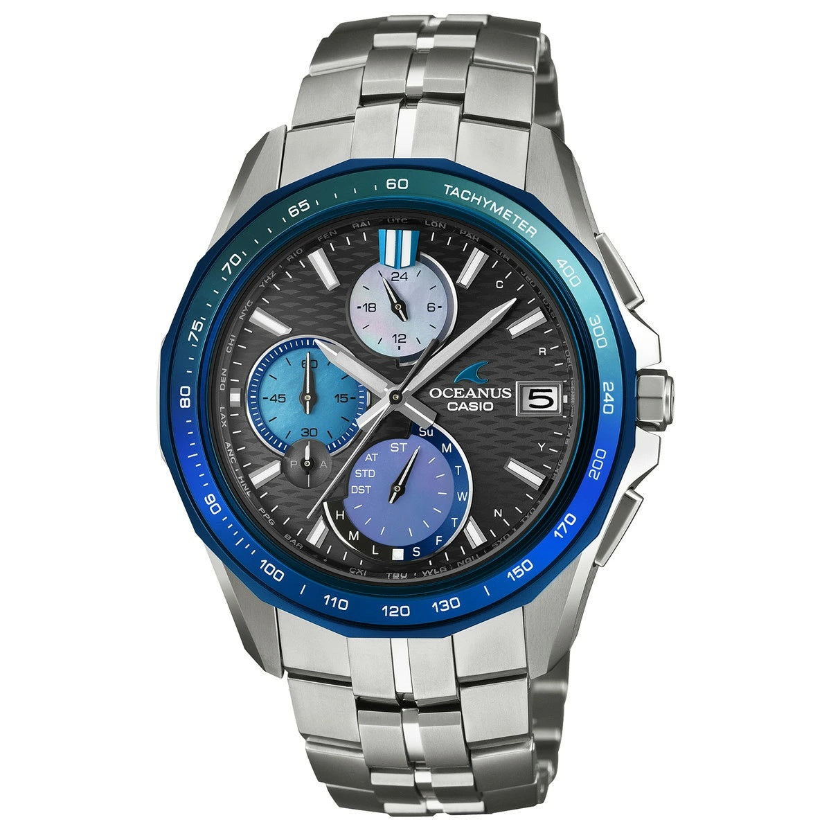 オシアナス Manta マンタ OCW-S7000AP-1AJF INDIGO OCEAN 阿波藍 限定 腕時計 電波 ソーラー CASIO OCEANUS カシオ 日本製 Premium Production Line【2026 新作】