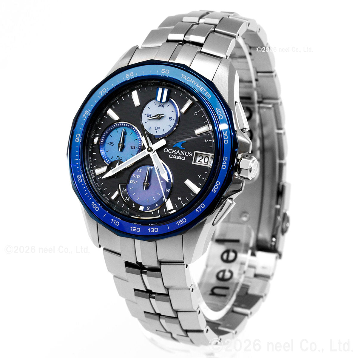 オシアナス Manta マンタ OCW-S7000AP-1AJF INDIGO OCEAN 阿波藍 限定 腕時計 電波 ソーラー CASIO OCEANUS カシオ 日本製 Premium Production Line【2026 新作】