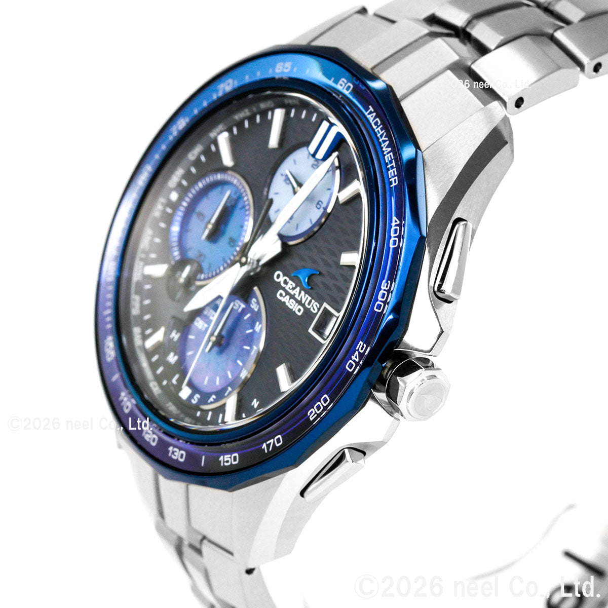 オシアナス Manta マンタ OCW-S7000AP-1AJF INDIGO OCEAN 阿波藍 限定 腕時計 電波 ソーラー CASIO OCEANUS カシオ 日本製 Premium Production Line【2026 新作】