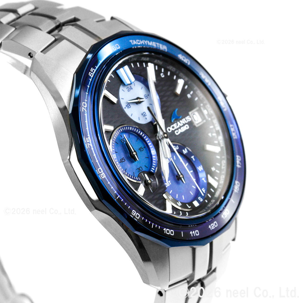オシアナス Manta マンタ OCW-S7000AP-1AJF INDIGO OCEAN 阿波藍 限定 腕時計 電波 ソーラー CASIO OCEANUS カシオ 日本製 Premium Production Line【2026 新作】