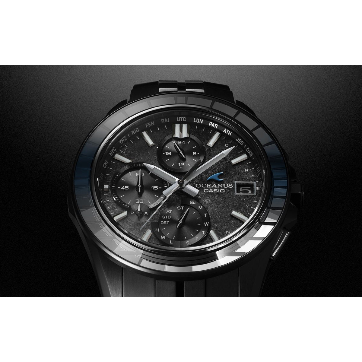 オシアナス Manta マンタ 限定 OCW-S7000CN-1AJF メンズ 腕時計 電波 ソーラー タフソーラー CASIO OCEANUS カシオ 日本製 Premium Production Line【2025 新作】