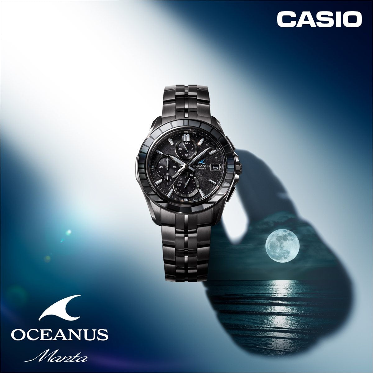 オシアナス Manta マンタ 限定 OCW-S7000CN-1AJF メンズ 腕時計 電波 ソーラー タフソーラー CASIO OCEANUS カシオ 日本製 Premium Production Line