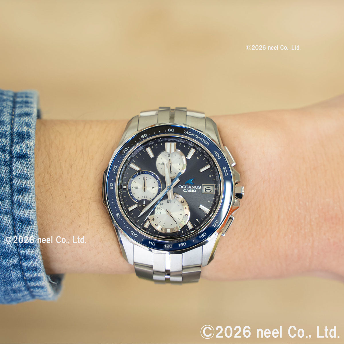 オシアナス Manta マンタ OCW-S7000F-2AJF メンズ 腕時計 電波 ソーラー タフソーラー CASIO OCEANUS カシオ 日本製 Premium Production Line【2026 新作】