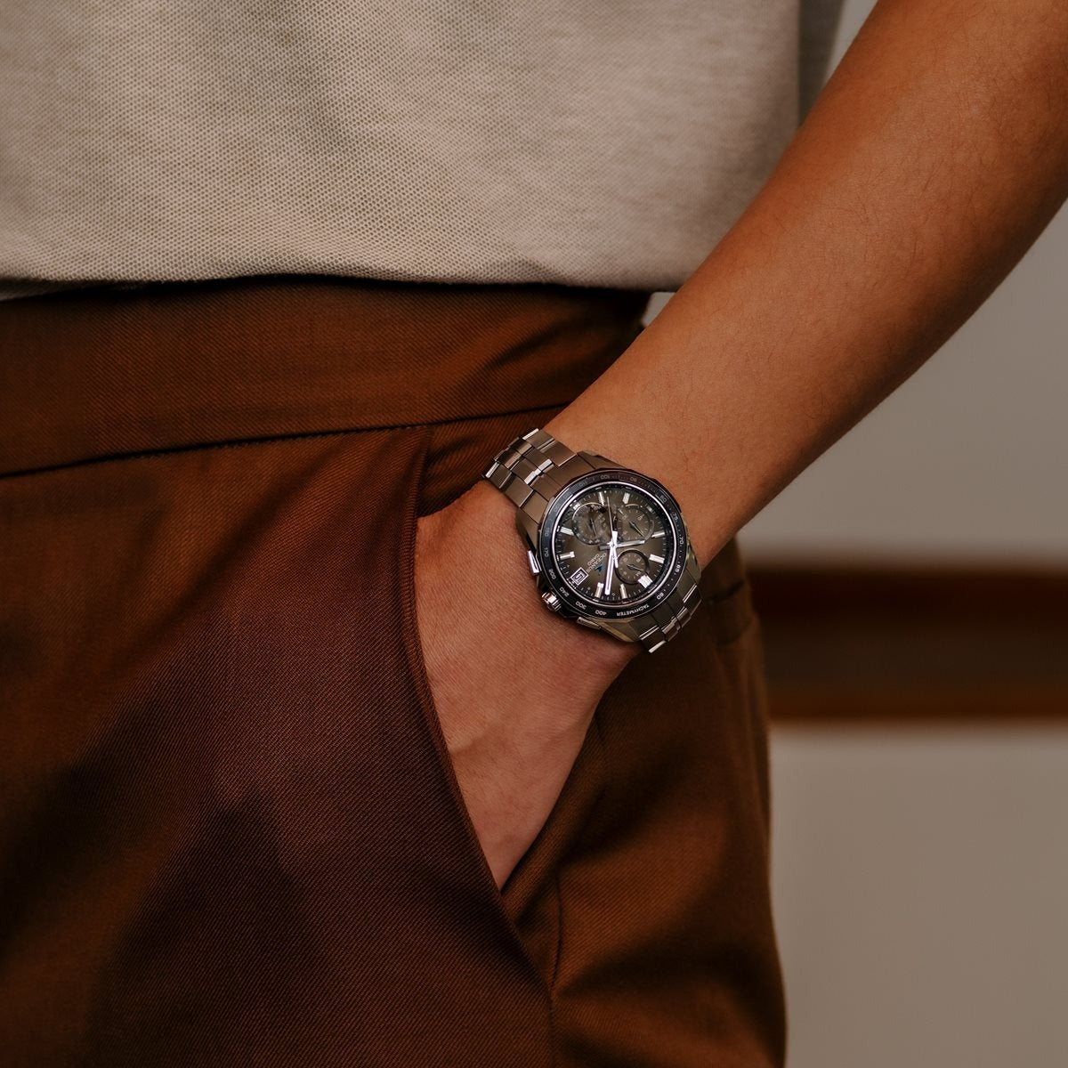 オシアナス Manta マンタ 限定 OCW-S7000RA-5AJF 腕時計 電波 ソーラー CASIO OCEANUS カシオ Premium Production Line Retro Tone Collection